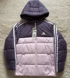 adidas ジュニア中綿ジャケット 140cmタグ付き新品未使用品