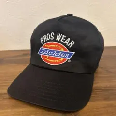 Dickies PROS WEAR キャップ ブラック　90sのサムネイル