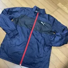 Puma ウィンドブレーカー ネイビー/ブラック 160