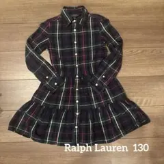 Polo Ralph Lauren チェック柄ワンピース 7Y 130