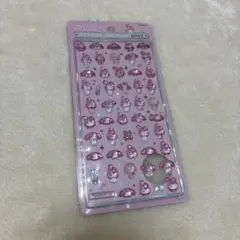 マイメロ　ボンボンドロップシールミニ　サンリオ　クロミ　シナモロール