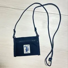 【美品】ショルダーバッグ　サコッシュ　くま　ブラックのサムネイル