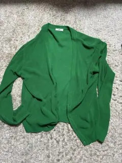 WEGO カーディガン グリーン L