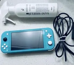 Nintendo Switch Lite ターコイズ 本体、充電器、箱あり