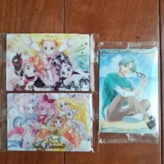 プリキュア カード ウエハース12 3枚セット SSR18·19 N06