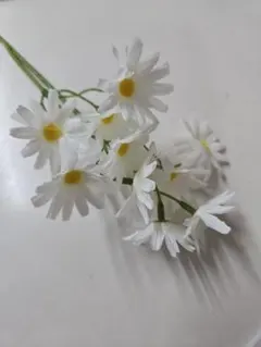 인공 꽃 데이지 화이트 어레인지