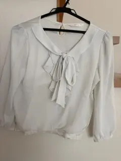 Style com ブラウス ホワイト 長袖のサムネイル