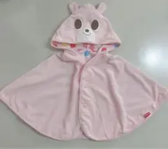 ホットビスケッツ(ミキハウス) リバーシブルポンチョ