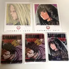 SAKAMOTODAYS 大佛　神々廻　フォトカード&ステッカーステータスカード