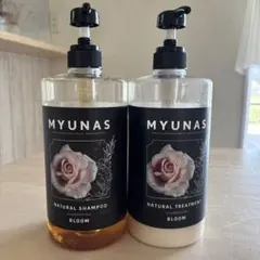 MYUNAS NATURAL シャンプー &トリートメント　ミュナスナチュラルのサムネイル