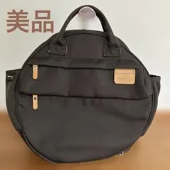 超美品】✨Heart Made Factory✨3WAY バッグ ブラウン丸型 - メルカリ