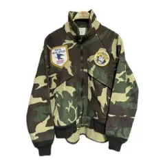 70s BIG BILL カモ柄 ジャケット ワッペンカスタム M