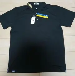 FILA メンズ ゴルフシャツ ブラック L　新品