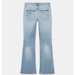ZARA フレアデニムパンツ ライトブルー 34のサムネイル
