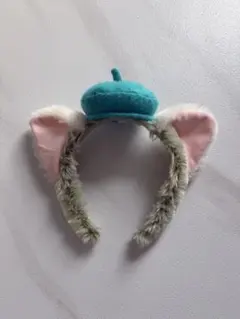 ジェラトーニ ディズニー 耳付きカチューシャ 青い帽子