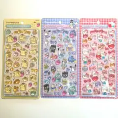 ボンボンドロップシール サンリオ　第二弾　 3点セット