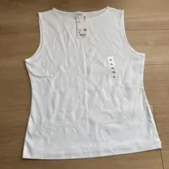 [新品・未使用] UNIQLO ボートネック ノースリーブTシャツ