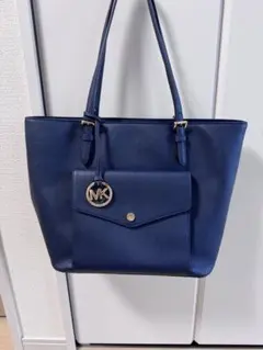 MK ネイビー トートバッグ