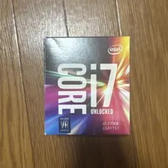 i7-7700 第7世代 LGA1151 元箱+純正クーラー 動作確認済 - メルカリ