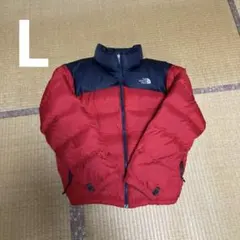 ザノースフェイス ヌプシダウンジャケット Lサイズ 赤