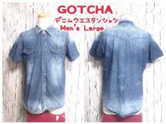 GOTCHA デニムウエスタンシャツ ガッチャ デニムシャツのサムネイル