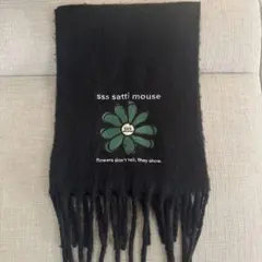 sss satti mouse ブラック マフラー