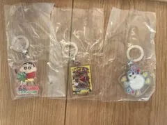 ガチャガチャ　クレヨンしんちゃん　ヘンダーランドの大冒険　めじるし　3種セット