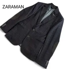 ZARAMAN 訳あり チェック柄 テーラードジャケット カジュアル