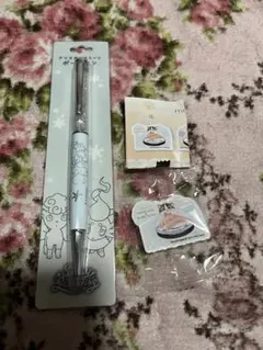 ポケモン　モフサンド　クリスタルストーン　ボールペン　アクリルステッカー
