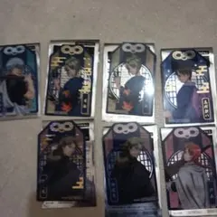 ナムコキャンペーン　銀魂　吉原大炎上　お守り型クリアシート　７種