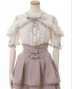 LIZLISA オープンショルダーフリルブラウス　正規品のサムネイル
