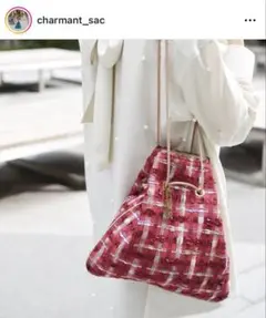 シャルマントサック　巾着バッグ