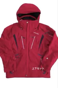 フェニックス メンズスキーウェア上下 セット L レッド