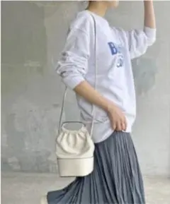 Spick & Span 　ORSETTOレザーショルダーBAGのサムネイル