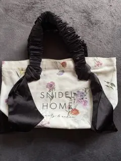 スナイデルホーム　オーガニックキャンバストート -SMALL-（FLOWER）