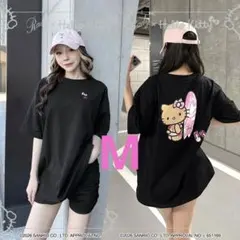 Rady Hello Kitty ビッグシルエットTシャツ 黒Mのサムネイル