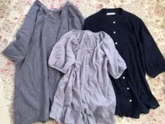 studio CLIP samansa mos2 他ブルーナチュラル系3着セット