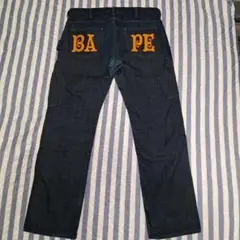 A BATHING APE BAPE デニム ペインターパンツのサムネイル
