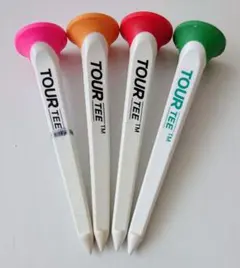 ◆TOUR TEE 4本セット お安くどうぞ ゴルフティー