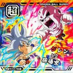 ドラゴンボール 超戦士シールウエハース超 ジレンVS孫悟空 宇宙サバイバル編