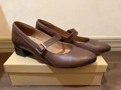 MODE KAORI ストラップパンプス ブラウンのサムネイル
