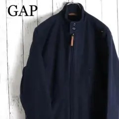 【00ｓ 希少XXL】GAPオールドギャップ ウールジップアップジャケット裏ボア
