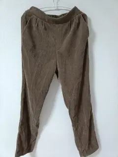 コーデュロイパンツ ブラウン