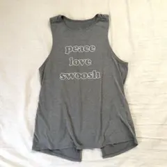 【NIKE】ナイキ　ノースリーブタンクトップ　グレー