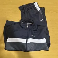 FILA ネイビー ジャージ上下 Mサイズ