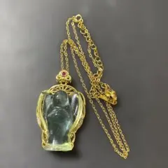 最終値下げ‼️天使様フローライト天然石ネックレス