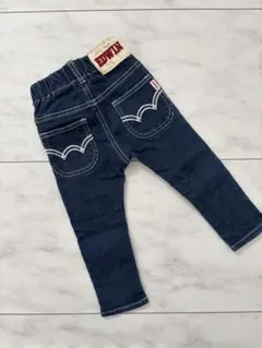 EDWIN ダークブルー デニムパンツ