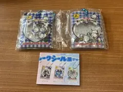 サンリオフレークシール風チャーム あひるのペックル ポチャッコ セット