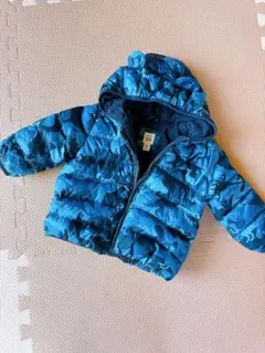 【値下げ中】baby GAP 迷彩柄ダウンジャケット　6-12ヶ月