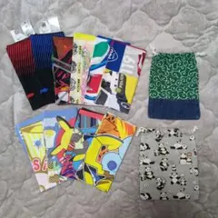 給食ナフキン(ランチクロス)＆給食袋 セット